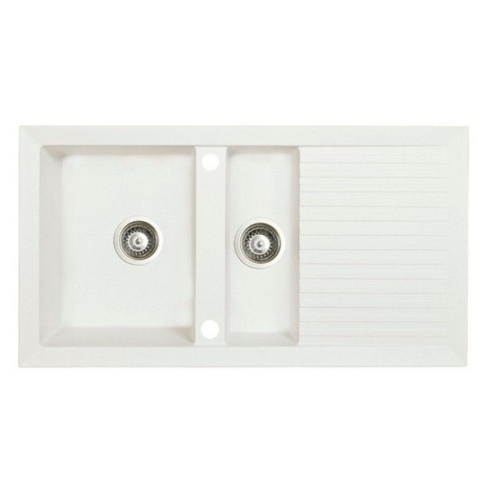 Мойка гранитная Marmorin Cire white 375513006 (94x50x19.5)