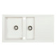 Мойка гранитная Marmorin Cire white 375513006 (94x50x19.5)