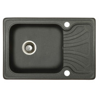 Мийка гранітна Marmorin Dato black 240113002 (65x44x19.5)