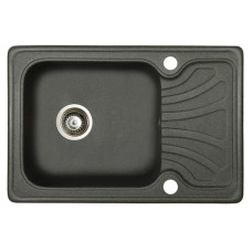 Мойка гранитная Marmorin Dato black 240113002 (65x44x19.5)