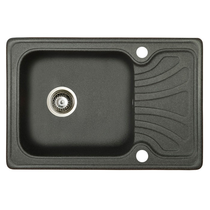 Мойка гранитная Marmorin Dato black 240113002 (65x44x19.5)