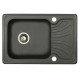 Мойка гранитная Marmorin Dato black 240113002 (65x44x19.5)