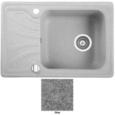 Мойка гранитная Marmorin Dato grey 240113003 (65x44x19.5)