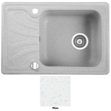 Мойка гранитная Marmorin Dato white 240113006 (65x44x19.5)