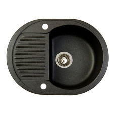 Мойка гранитная Marmorin Duro black 130133002 (62x47x19)