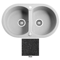 Мойка гранитная Marmorin Duro black 130203002 (77x47x19)