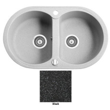 Мойка гранитная Marmorin Duro black 130203002 (77x47x19)