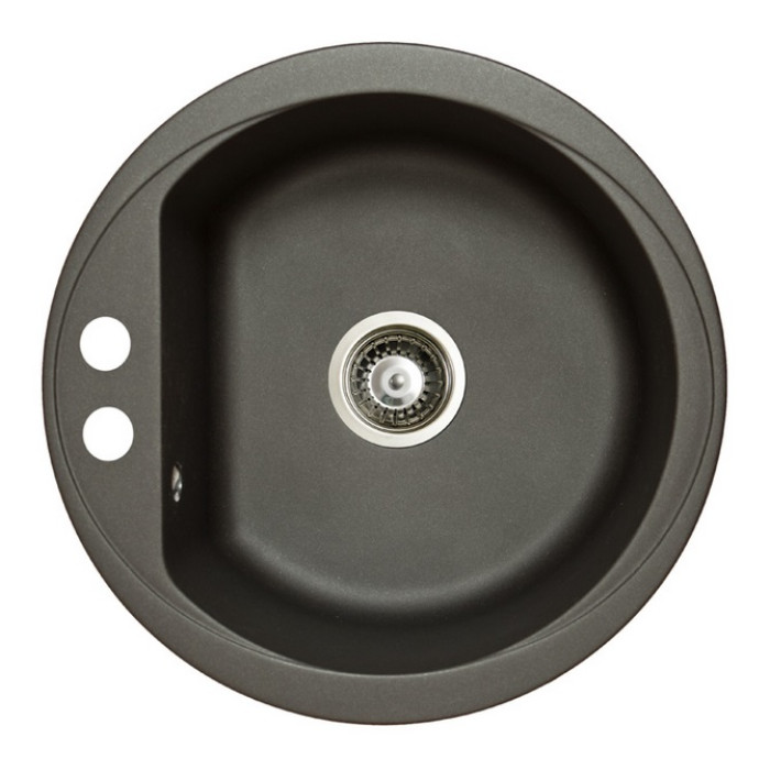 Мойка гранитная Marmorin Duro black metalic 130803012 (52x52x19)