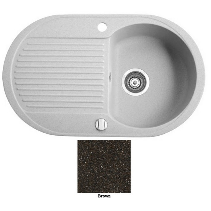 Мойка гранитная Marmorin Duro brown 130113004 (77x47x19)