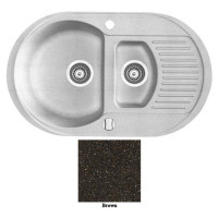 Мойка гранитная Marmorin Duro brown 130513004 (77x47x19)