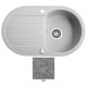 Мойка гранитная Marmorin Duro grey 130113003 (77x47x19)