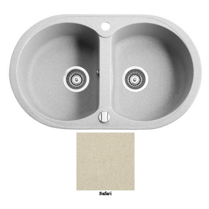 Мойка гранитная Marmorin Duro safari 130203001 (77x47x19)