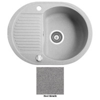 Мойка гранитная Marmorin Duro steel metalic 130133010 (62x47x19)