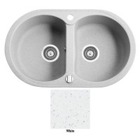 Мойка гранитная Marmorin Duro white 130203006 (77x47x19)