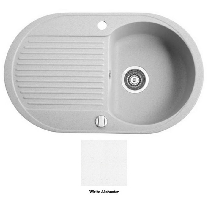 Мойка гранитная Marmorin Duro white alabaster 130113016 (77x47x19)