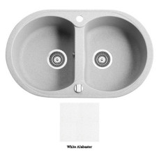 Мойка гранитная Marmorin Duro white alabaster 130203016 (77x47x19)