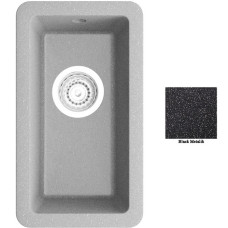 Мойка гранитная Marmorin Fado black metalic 425100012 (26x46x15,5)