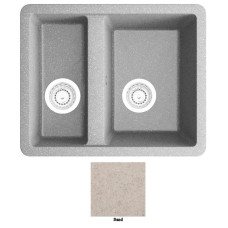 Мойка гранитная Marmorin Fado sand 427500007 (56x46x21.5)