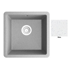 Мойка гранитная Marmorin Fado white 426100006 (46x46x21.5)