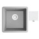Мойка гранитная Marmorin Fado white 426100006 (46x46x21.5)