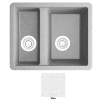 Мойка гранитная Marmorin Fado white 427500006 (56x46x21.5)