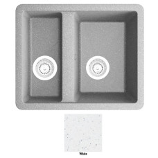 Мойка гранитная Marmorin Fado white 427500006 (56x46x21.5)