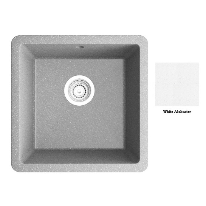 Мойка гранитная Marmorin Fado white alabaster 426100016 (46x46x21.5)