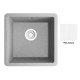 Мойка гранитная Marmorin Fado white alabaster 426100016 (46x46x21.5)