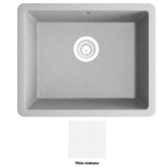 Мойка гранитная Marmorin Fado white alabaster 428100016 (56x50x21,5)