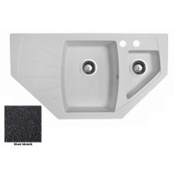 Мийка гранітна Marmorin Fenco black metalic 320613012 (93x51x20.5)