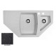 Мойка гранитная Marmorin Fenco black metalic 320613012 (93x51x20.5)