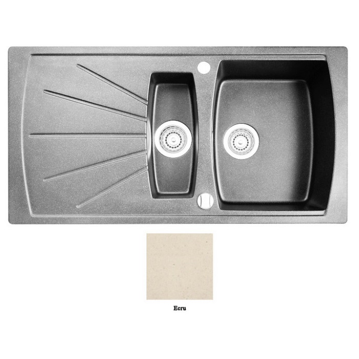 Мойка гранитная Marmorin Fenco ecru 320513011 (97x51x20.5)