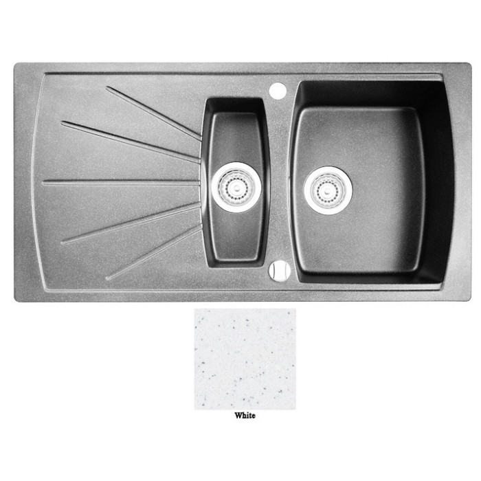 Мойка гранитная Marmorin Fenco white 320513006 (97x51x20.5)