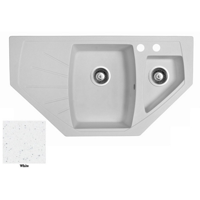 Мойка гранитная Marmorin Fenco white 320613006 (93x51x20.5)