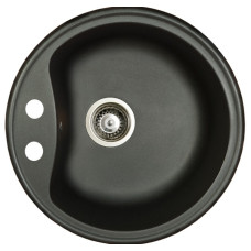 Мойка гранитная Marmorin Kova black metalic 250803012 (51x51x19)