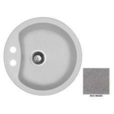 Мойка гранитная Marmorin Kova steel metalic 250803010 (51x51x19)