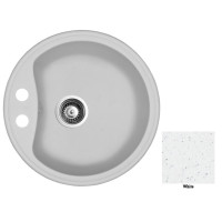 Мойка гранитная Marmorin Kova white 250803006 (51x51x19)