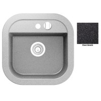 Мойка гранитная Marmorin Laver black metalic 510103012 (50x50x19)