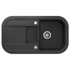 Мойка гранитная Marmorin Laver black metalic 510513012 (88x50x19)