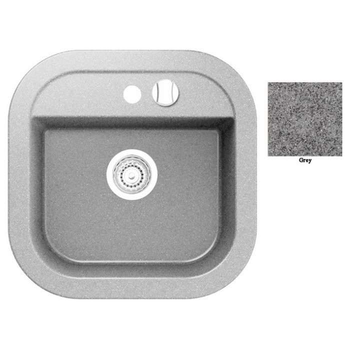 Мойка гранитная Marmorin Laver grey 510103003 (50x50x19)