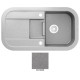 Мойка гранитная Marmorin Laver steel metalic 510513010 (88x50x19)