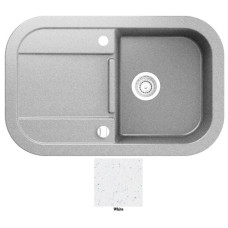 Мойка гранитная Marmorin Laver white 510113006 (78x50x19)