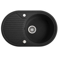 Мийка гранітна Marmorin Arena black (77x50x18) 280113002