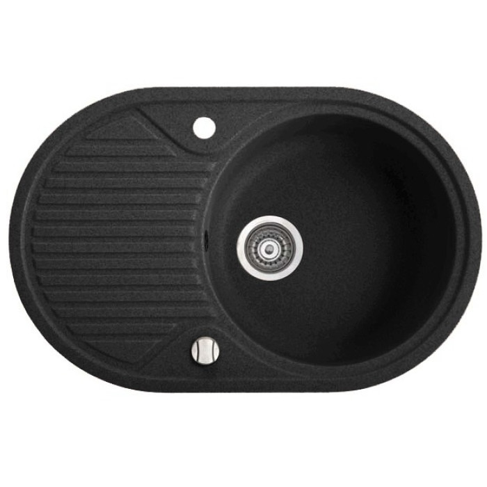 Мийка гранітна Marmorin Arena black (77x50x18) 280113002
