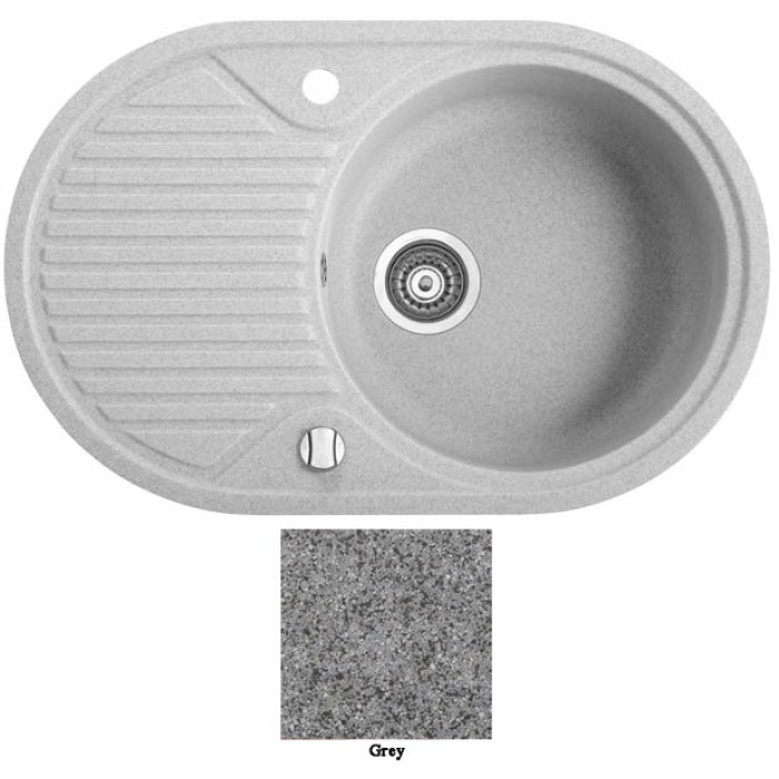 Мийка гранітна Marmorin Arena grey (77x50x18) 280113003