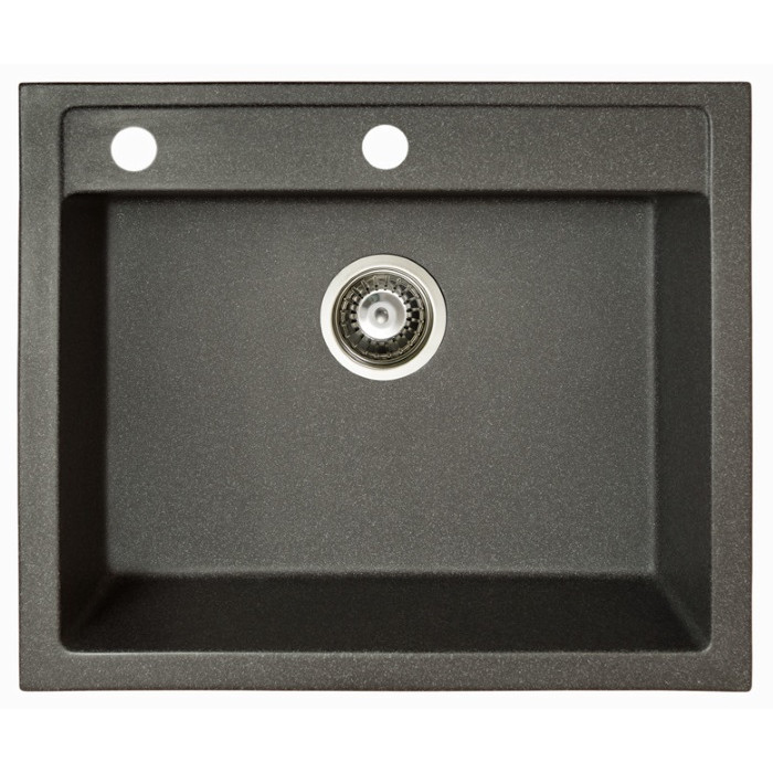 Мойка гранитная Marmorin Bario black 120103002 (59x50x21)