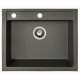Мойка гранитная Marmorin Bario black 120103002 (59x50x21)