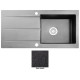 Мойка гранитная Marmorin Bario black 120113002 (100x50x21)