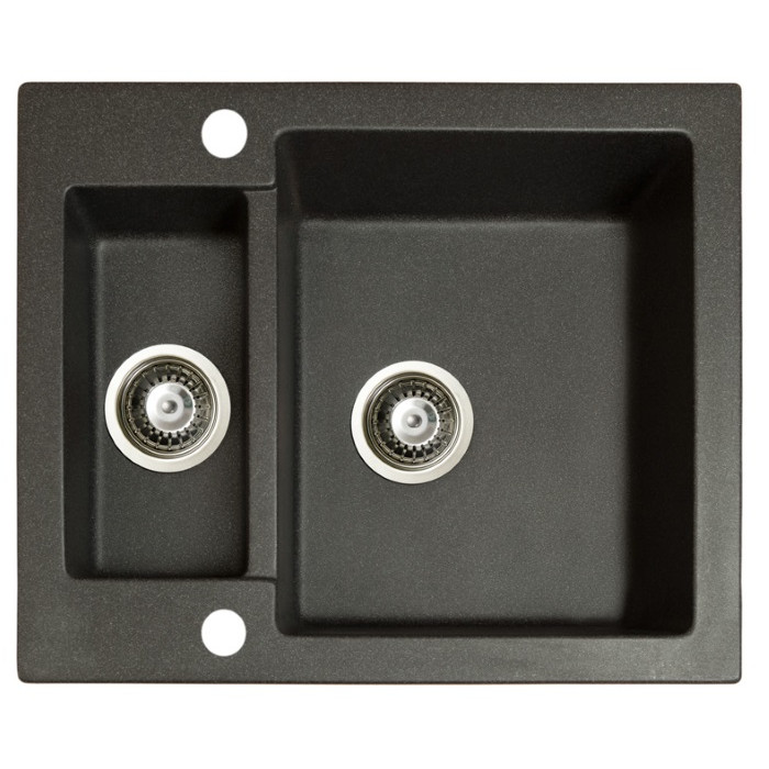 Мойка гранитная Marmorin Bario black 120503002 (60x50x21)