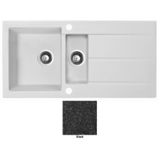 Мойка гранитная Marmorin Bario black 120513002 (100x50x21)